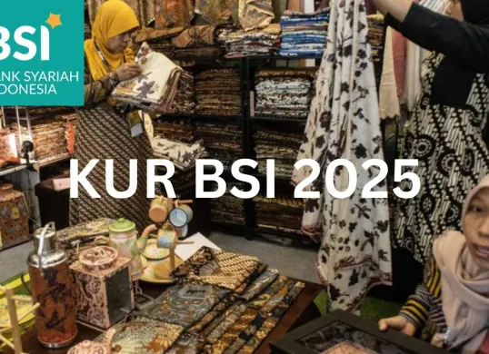 Ilustrasi pinjaman KUR BSI 2025 untuk UMKM. (Sumber: Poskota/Dzikri)