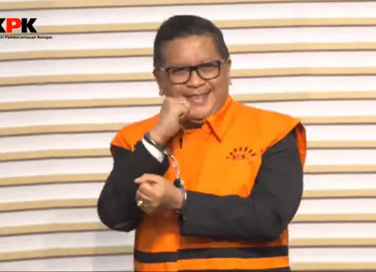 Sekjen PDIP, Hasto Kristiyanto. (Sumber: YouTube/KPK RI)