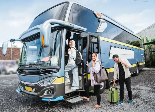 BUMN kembali menggelar Mudik Gratis 2025 untuk membantu perantau pulang kampung tanpa biaya. (Sumber: Dok/sahabat.pegadaian.go.id)