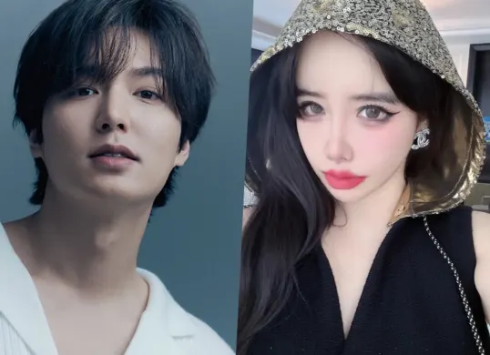 Aktor Lee Min Ho dan Idol Park Bom 2NE1 (Sumber: Instagram/@myment_official)