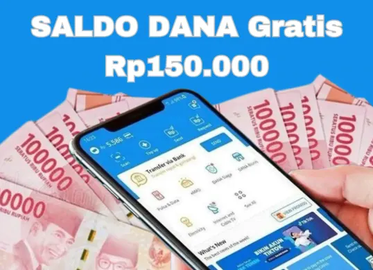 Cara Mudah Klaim Saldo DANA Kaget dan Dapatkan Uang Gratis Rp150.000. (Sumber: Poskota/Syania Nurul Lita Baikuni)