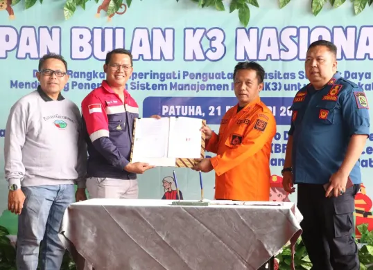 Pemkab Bandung menjalin kerja sama dengan PT Geo Dipa dalam penerapan sistem manajemen K3. (Sumber: Dok. Humas Pemkab Bandung)