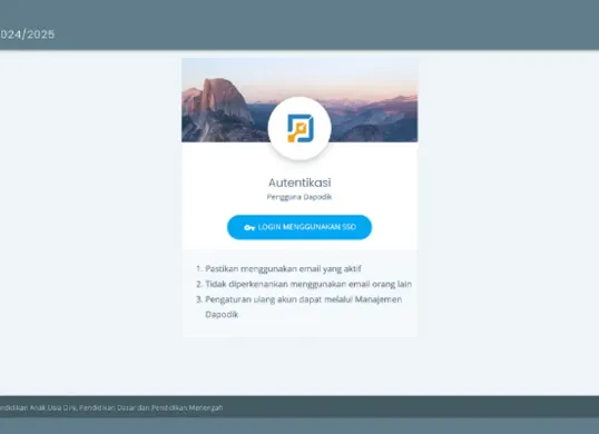 Cara agar data Info GTK 2025 valid sebelum resmi dirilis, ini cara ceknya. (Sumber: sp.datadik.dikdasmen.go.id)