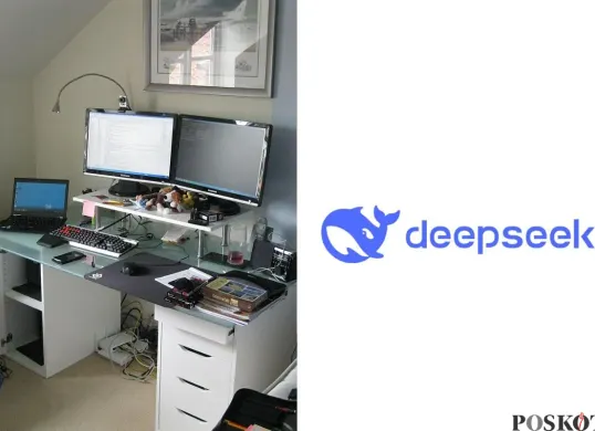 Cara memanfaatkan AI DeepSeek untuk mendapatkan uang dari internet. (Sumber: Poskota/Arip Apandi)