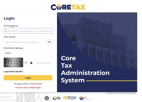 Cara daftar NPWP perusahaan 2025 via Coretax DJP, lengkap dengan dokumen yang diperlukan. (Sumber: coretaxdjp.pajak.go.id)
