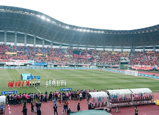 Persija Jakarta vs Persib Bandung dalam pertandingan pekan 23 Liga 1 musim 2024-25 di Stadion Patriot, Minggu, 16 Februari 2025. (Sumber: Instagram @persija)