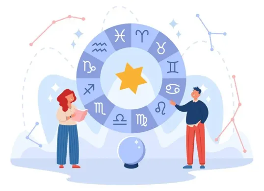 Ramalan keberuntungan untuk zodiak Aries, Sagitarius, dan Leo 1 Maret 2025. (Sumber: Freepik/pch.vector)