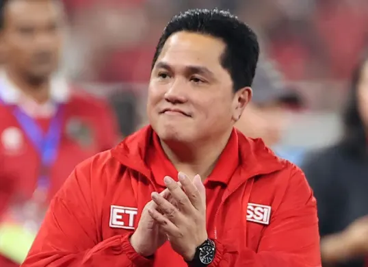 Reaksi Erick Thohir setelah Timnas Indonesia U-17 lolos ke Piala Dunia U-17 2025. (Sumber: X/ Erick Thohir)