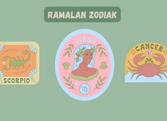 Zodiak Scorpio, Virgo, dan Cancer besok 1 Maret 2025 peruntungan soal kesehatan, asmara, karier dan kesehatan. (Canva)