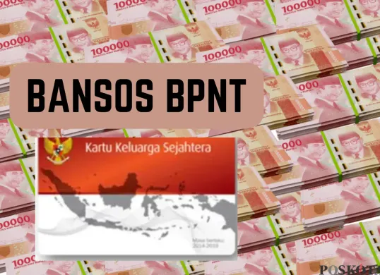 Dana bansos BPNT tahap 1 tahun 2025 senilai Rp600.000 dikabarkan mulai cair untuk KPM.(Sumber: Poskota/Shandra)