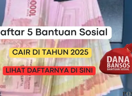 Daftar lima bantuan sosial yang segera cair di tahun 2025 (Sumber: Poskota/Herdyan Anugrah Triguna)