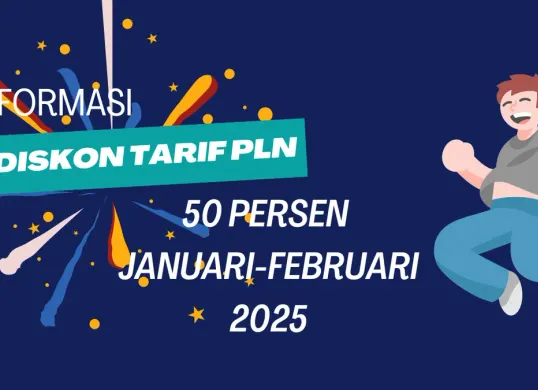 Segera gunakan diskon tarif listrik 50 persen Januari-Februari untuk mendapatkan manfaat di awal tahun 2025 ini. (Poskota/Rivero Jericho S)
