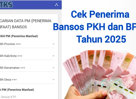 Cara Cek Status dan Jadwal Pencairan Bansos PKH dan BPNT Lewat Hp (Poskota/Edit Resi Siti Jubaedah)
