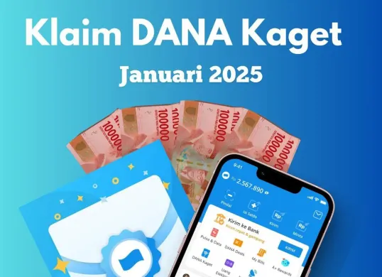 Klaim saldo DANA Kaget gratis Rp186.000 hari ini 2 Januari 2025. (Foto: Poskota/Audie Salsabila)