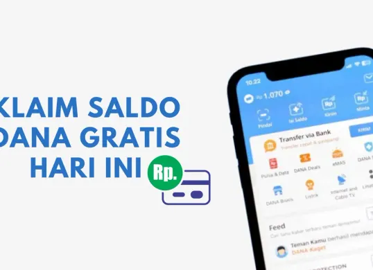 Klaim kejutan hari ini dari link DANA Kaget untuk dapatkan saldo DANA gratisnya. (Sumber: Poskota/ Huriyyatul Wardah)