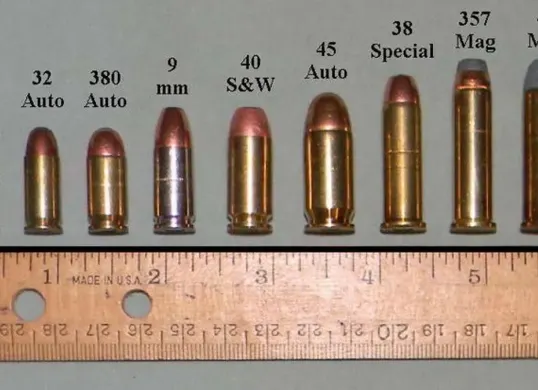 Motif Penembakan di Rest Area Tol Tangerang-Merak, terungkap dari Peluru Kaliber 9 mm yang biasa digunakan oleh militer dan kepolisisan. (Sumber: Pinterest/Rostislav)