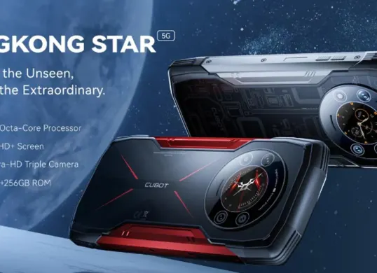 Cubot King Kong Star menjadi smartphone tangguh dilengkapi baterai jumbo 10.600 mAh (Sumber: Cubot)