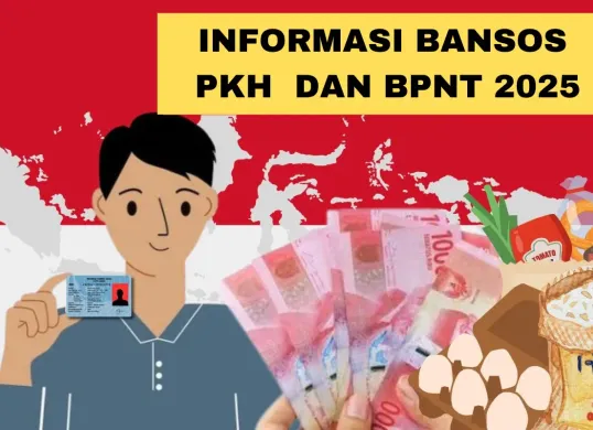 Ilustrasi penerima saldo dana bansos PKH dan BPNT. (Sumber: Poskota/Rivera Jesica Souisa)