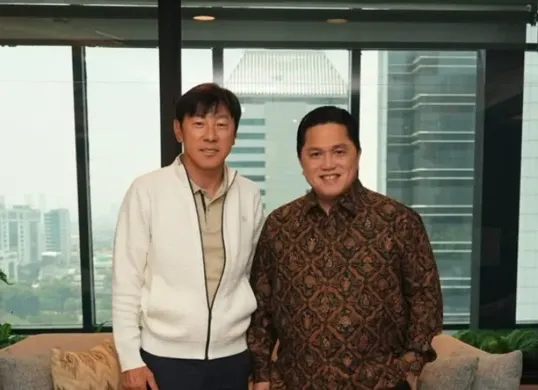 Shin Tae Yong akan mendapatkan uang kompensasi. ini penjelasan EXO PSSI. (Sumber: Instagram/@shintaeyong7777)