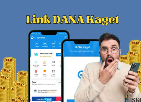 Saldo gratis senilai Rp365.000 bisa langsung terkirim ke dompet elektronik Anda dari link DANA kaget hari ini. (Sumber: Poskota/Mutia Dheza Cantika)