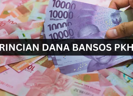Nominal pencairan dana bansos PKH. (Sumber: Poskota/Legenda Kinanty Putri)