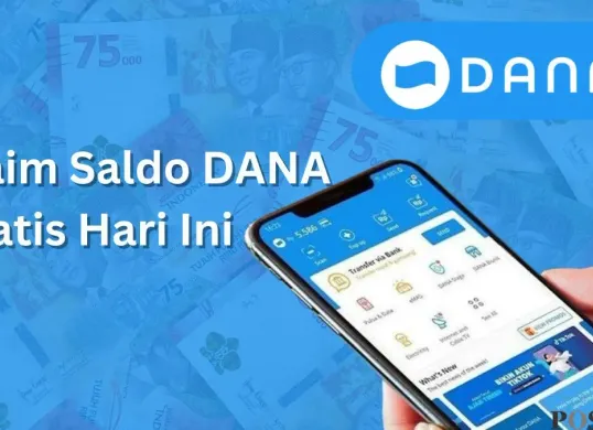 Cara klaim saldo gratis dari DANA Kaget. Kuota terbatas dan nominal acak, siapa cepat dia dapat! (Sumber: Poskota/Faiz)