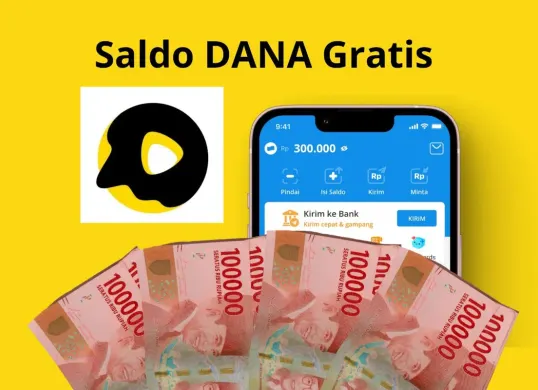Ilustrasi berhasil memiliki uang gratis ratusan ribu dari aplikasi penghasil uang Snack Video. (Sumber: Poskota/Audie Salsabila)