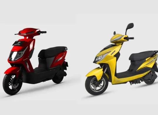 Ilustrasi produk motor listrik dari United dan Pacific Bike. (Sumber: unitedmotor.co.id, exotic.pacific-bike.com)