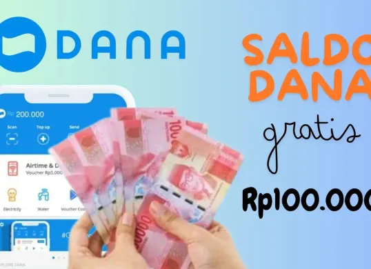 Modal Kuota Saja, Kini Bisa Tarik Saldo DANA Gratis Rp100.000 dari Aplikasi Penghasil Uang Terbaik Ini! (Sumber: Poskota/Nur Rumsari)