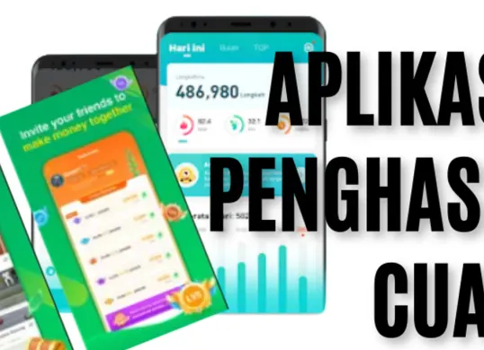 Dapatkan penghasilan tambahan dari aplikasi. (Sumber: Poskota/Dadan Triatna)