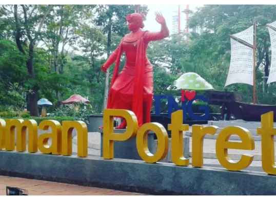 Spot ikonik dari Taman Potret Tanggerang (Sumber: Instagram/@wisnu_baelah)
