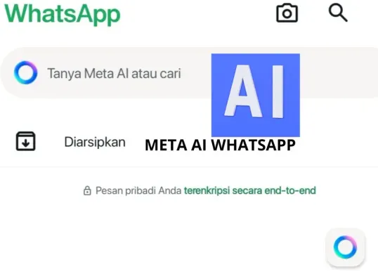 Manfaat keberadaan meta AI di aplikasi WhatsApp. (Canva)