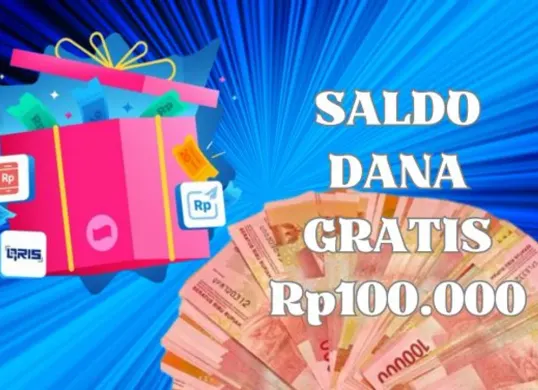Klaim uang gratis dari link DANA Kaget. (Sumber: Poskota/Syania Nurul Lita Baikuni)