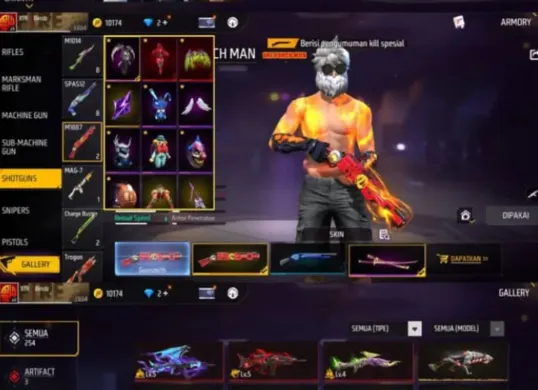 Akun FF sultan gratis hari ini (Sumber: (Instagram/shopgame_acong))