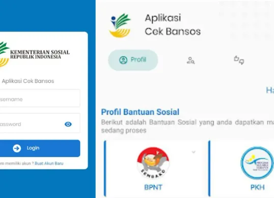 Langkah mudah daftar jadi penerima bansos. (Sumber: Google Play Store)