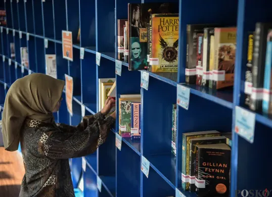 Rekomendasi perpustakaan di Jakarta. (Sumber: Poskota/ Bilal Nugraha Ginanjar)