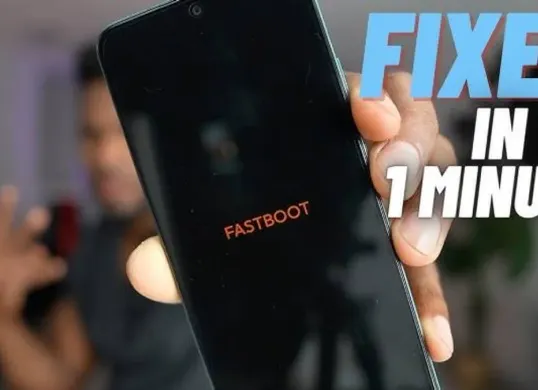 Ilustrasi HP Xiaomi yang muncul tulisan Fastboot di layar. Atasi masalah ini dengan mudah dan mengembalikannya ke tampilan MIUI yang normal. (Sumber: YouTube/Yendry Cayo Tech)