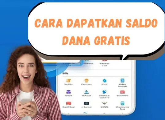 Cara dapatkan saldo DANA gratis. (Sumber: Poskota/Risti Ayu Wulansari)