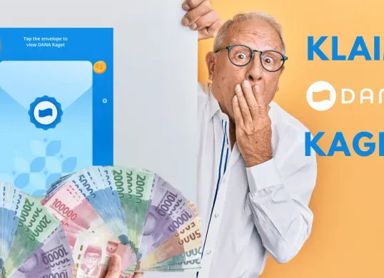 Gunakan 4 langkah mudah agar Anda tidak kehilangan kesempatan dapatkan saldo DANA gratis dari DANA Kaget. (Sumber: Poskota/Huriyyatul Wardah)