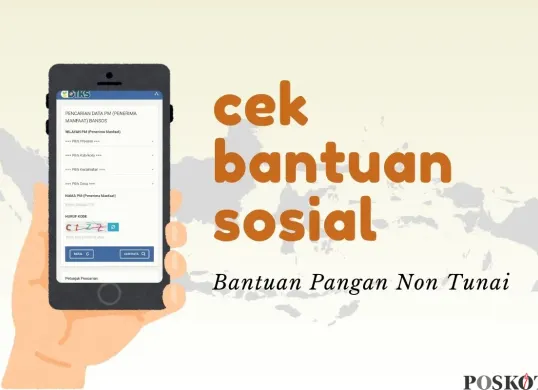 Jadwal pencairan dan cara cek status penerimaan BPNT tahap 1 2025. (Sumber: Poskota/Della Amelia)