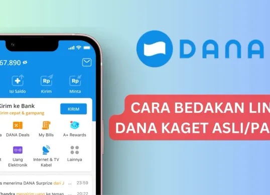 Ikuti langkah membedakan link DANA Kaget. (Sumber: Poskota/Legenda Kinanty Putri)