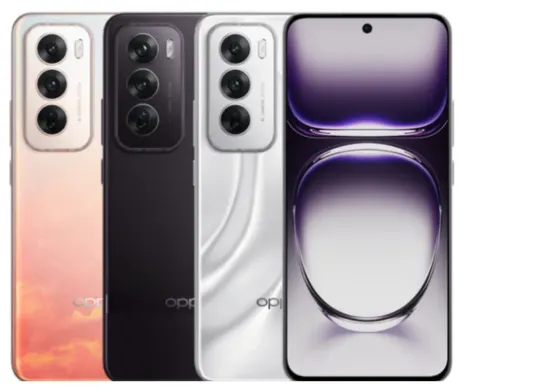 Pilihan warna menarik dari Oppo Reno 12 5G (Sumber: Oppo)