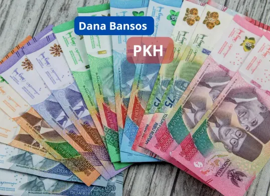 Dana bansos PKH tahap 1 2025 yang sesuai ketetapan Kemensos. (Canva)