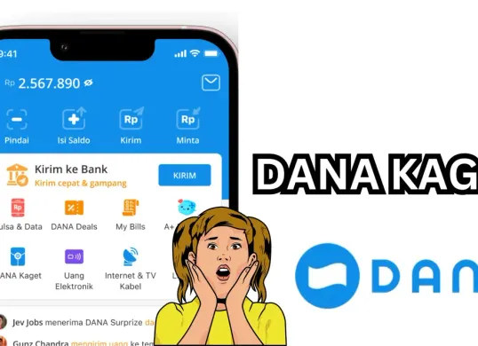 Cara klaim saldo DANA Kaget. (Sumber: Poskota/Legenda Kinanty Putri)