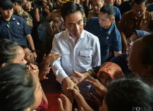 Potret Wakil Presiden, Gibran Rakabuming Raka. (Sumber: Poskoata/ Bilal Nugraha Ginanjar)