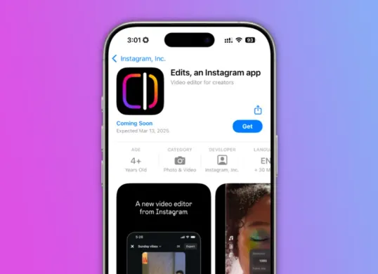 Aplikasi Edits milik Meta memiliki fitur lebih lengkap dibandingkan dengan aplikasi serupa, CapCut. (Sumber: 9to5Mac)