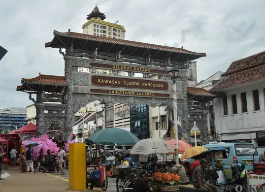 Kawasan Pecinan Glodok Jelang Tahun Baru Imlek 2576/2025