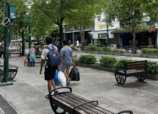 Ilustrasi kawasan Malioboro,Yogyakarta kali ini Pemkot Yogyakarta memberlakukan Kawasan Tanpa Rokok (KTR) di Malioboro bagi yang melanggar bakal dikenai sanksi denda maksimal hingga Rp7,5 juta. (Sumber: Capture Instagram MalioboroExplore)