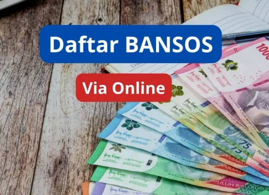 Daftar bansos dari Kementerian Sosial Republik Indonesia melalui aplikasi Cek Bansos. (Canva)