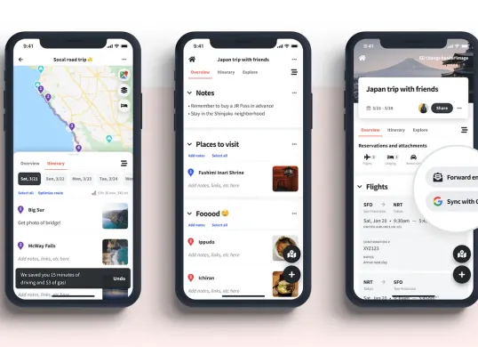 Aplikasi perencanaan perjalanan terbaik untuk liburan, Wanderlog. (Sumber: wanderlog.com)